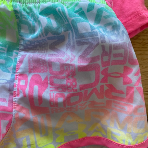 Under armour shorts and tee set. Size 12 months - Picture 5 of 5